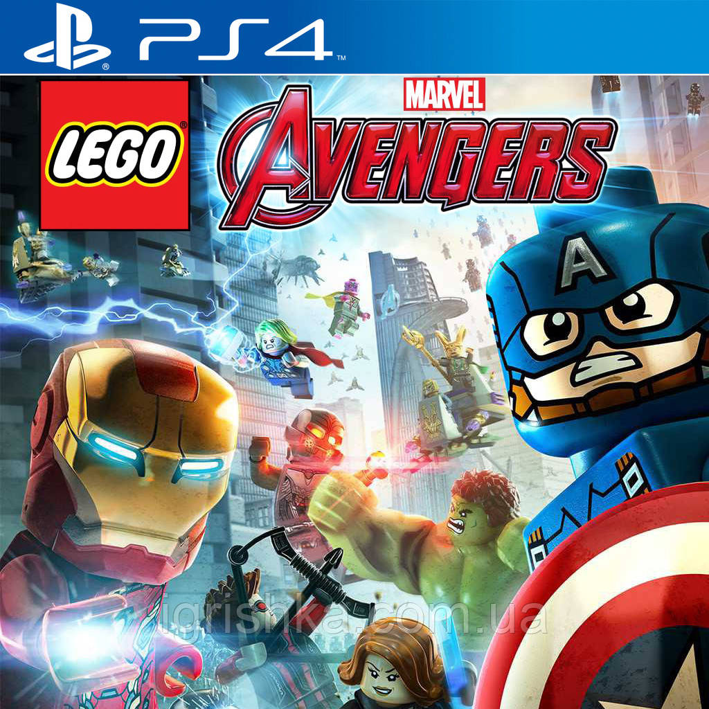 Lego Marvel's Avengers Ps4 (Цифровий аккаунт для PlayStation 4), фото 1