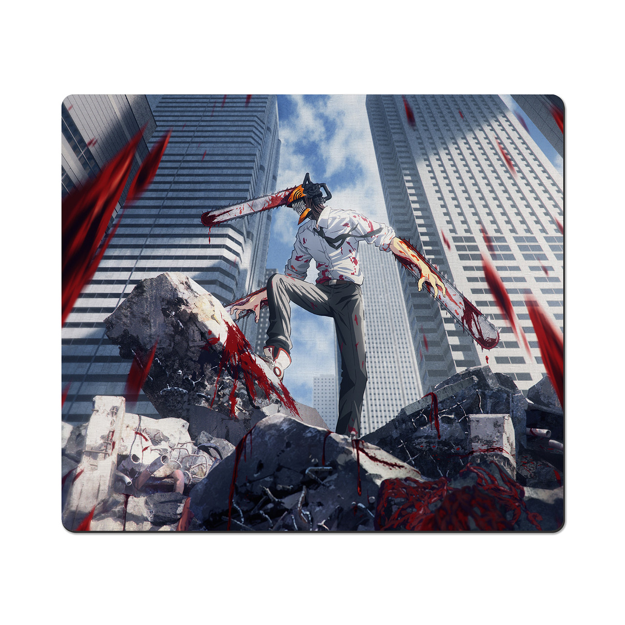 Коврик для мышки Человекбензопила Chainsaw Man 08 (ID1832566843