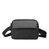 Сумка крос боді Mark Ryden MR8028 водонепроникна (Чорний), фото 5