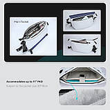 Містка сумка через плече жіноча Mark Ryden MR2819 з відділом під планшет 11" (Сіро-синій), фото 3