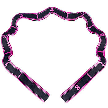 Еспандер Lesko love yoga стрічка для розтягування реабілітації гомілковостопного суглоба шт.