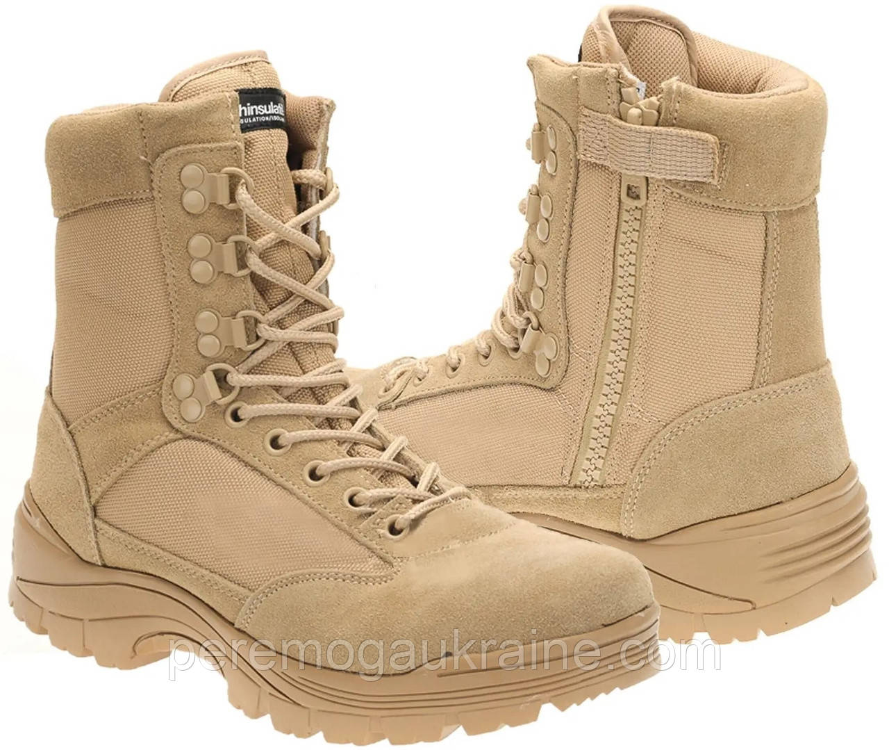 Берці тактичні демісезонні осінь / зима Mil-Tec side zip 12822104.UA