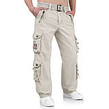 Брюки SURPLUS ROYAL TRAVELER TROUSER Royal White XL, фото 4