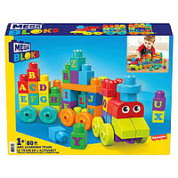 Конструктор Fisher-Price Mega Bloks "Поезд с буквами" DXH35