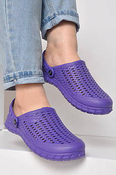 Крокси жіночі фіолетового кольору                                                                    156868M