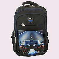 Школьный рюкзак "WEIDELI" школьный портфель цвет синий размер 45х32х21 см. 30 литров