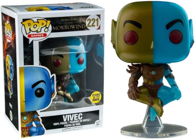 Funko Pop Vinyl The Elder Scrolls Morrowind Vivec Glow in The Dark Exclusive 221