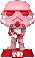 Funko Pop! Вінілова фігурка Star Wars: Valentines Stormtrooper with Heart (в комплекті з захисним чохлом