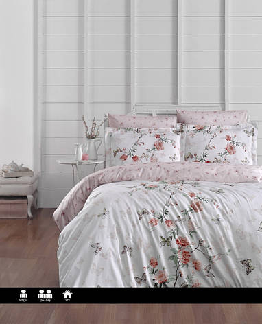Постільна білизна First Choice - Satin Cotton - Matilde White, фото 1