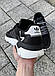 Чоловічі Кросівки Adidas Nite Jogger Black White 41-44-45, фото 4