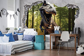Фотошпалери 3D 368x254 см Динозавр (11034P8) Найкраща якість