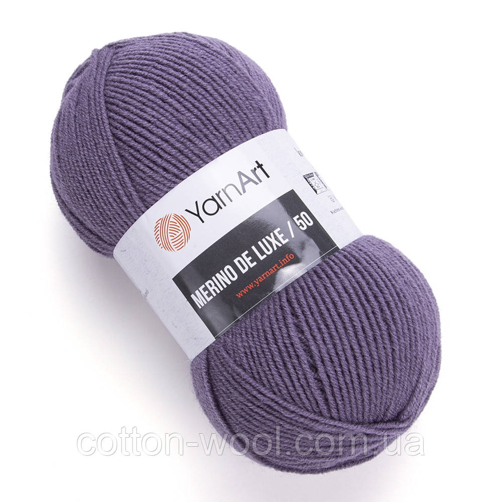 Yarnart Merino de Luxe 852 напіввовна