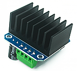 Модуль мостового драйвера мотора BTS7960, фото 4