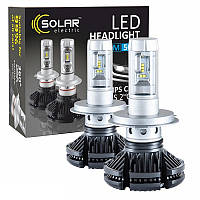 Светодиодные лампы H4 Solar 12/24V 6000Lm 50W (8804)