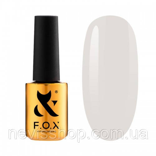 Гель-лак FOX Spectrum Gel Vinyl 154 Porcelain сірий беж 7 мл