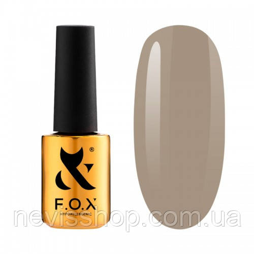 Гель-лак FOX Spectrum Gel Vinyl 160 Silver Mink кава з молоком 7 мл