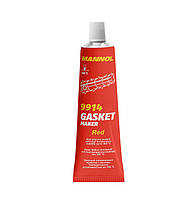 Mannol 9914 Gasket Maker Red 85g / Червоний високотемпературний силіконовий герметик