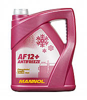 MANNOL Antifreeze AF12+ Longlife 4112 Антифриз концентрат красный 5л