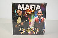 Настольная развлекательная игра Мафия "Mafia Vegas", карты 84 штуки, 2 кубика, 50 фишек