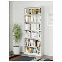 Книжкова шафа Ikea Billy Bookcase білий 80x28x202 см