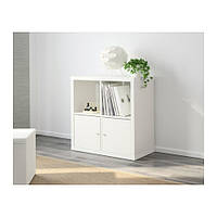 Книжкова шафа Ikea Kallax 77x77x39 см біла