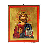 Деревянная икона Иисуса Христа ручная роспись15,5 Х 20 см