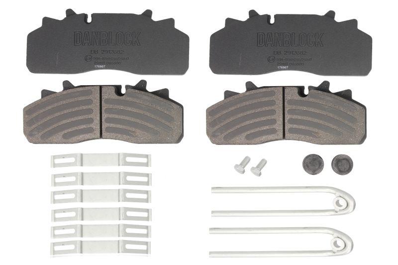 Гальмівні колодки осі SAF супорт WABCO 29159 29126 30,00