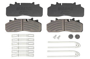Гальмівні колодки осі SAF супорт WABCO 29159 29126 30,00