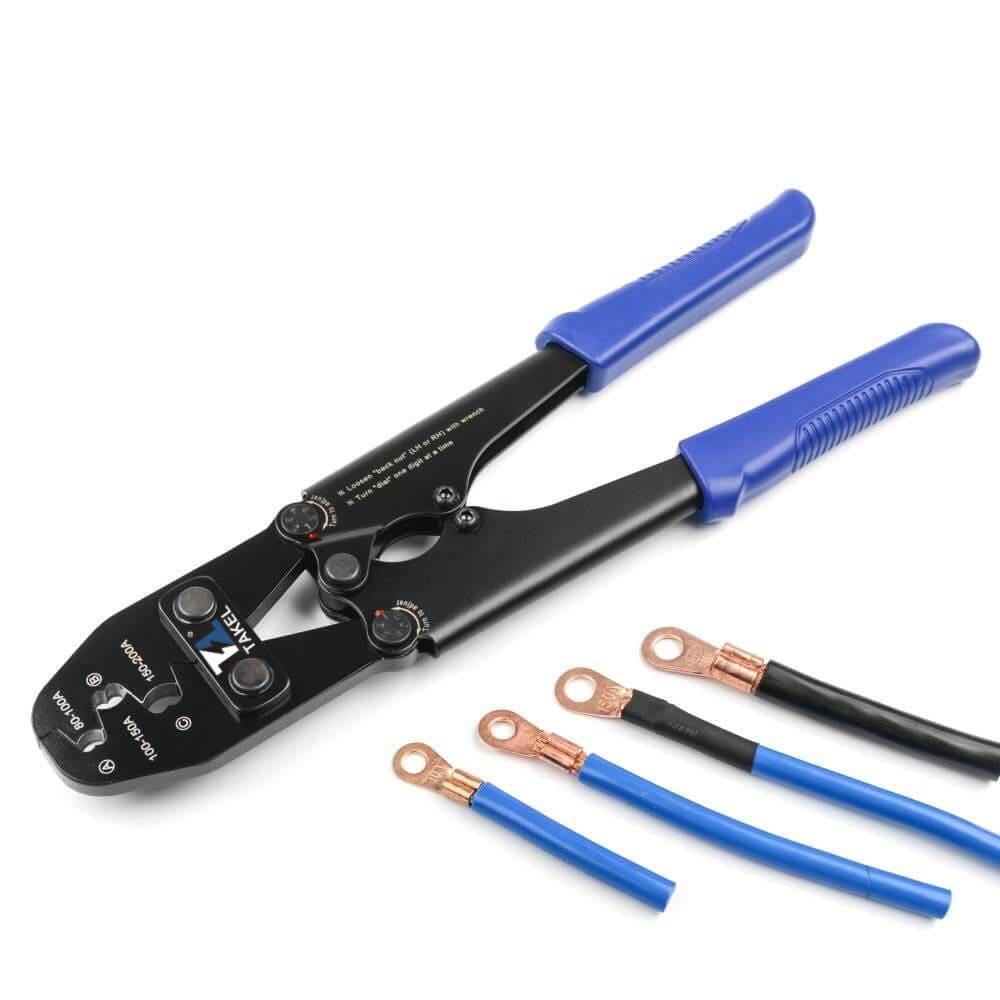 Опресувальний інструмент HS-8200 для розрізних силових наконечників (КМР 16-35)