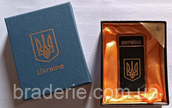 Запальничка в подарунковій коробці Україна HL-124, фото 2