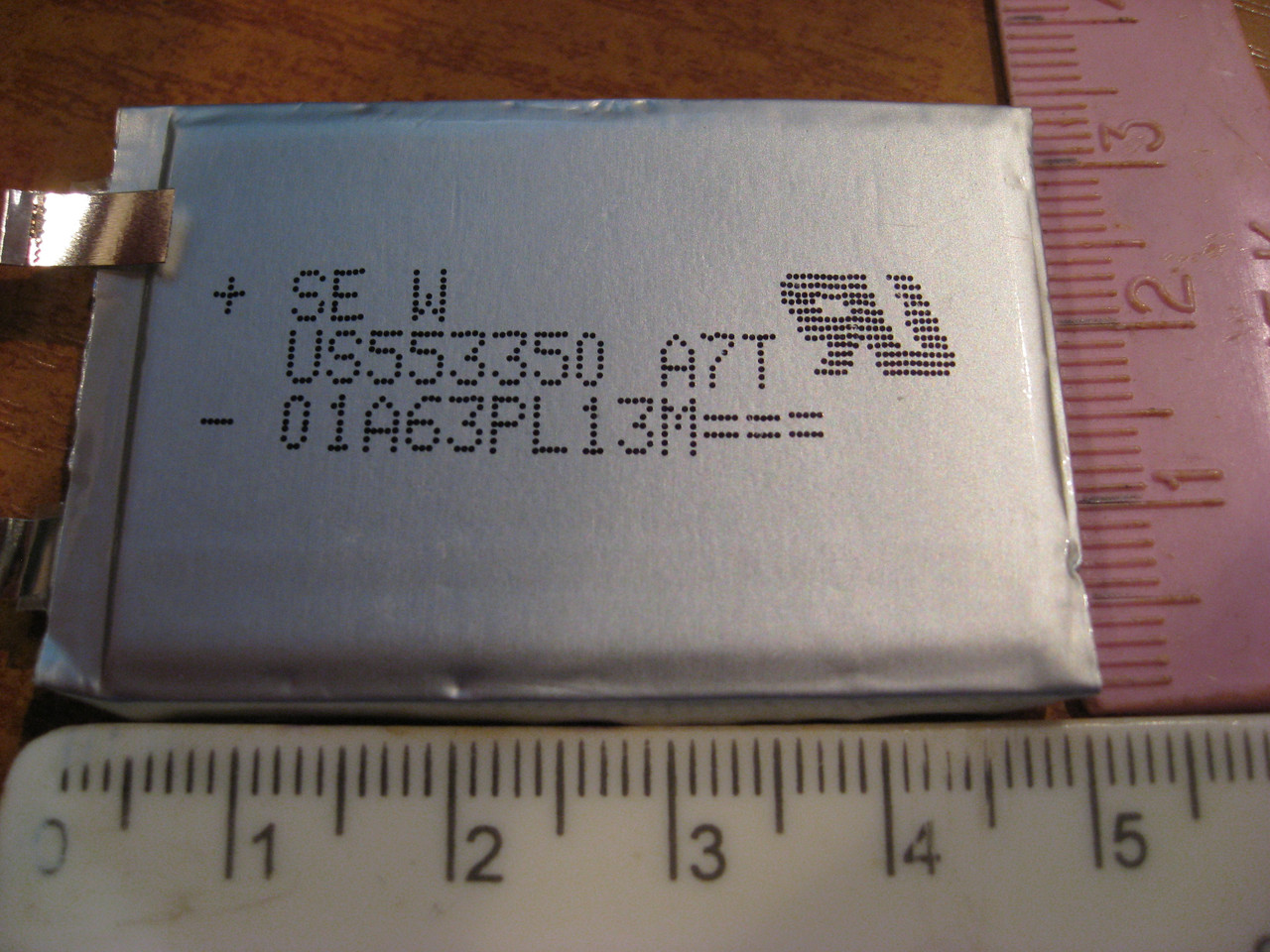 Літій-полімерний акумулятор 553350 SONY 3,7 V 1100mAh