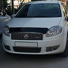 Дефлектор капота, мухобійка Fiat Linea 2007-2018 (TAN24)