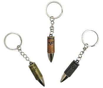 Брелок SuperBrelok метал Патрон 4см №2553