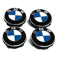Колпачок - заглушка колесного диска BMW 56 мм 58 мм (к-т 4шт) Колпачки ступиц колес
