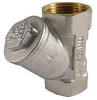Фильтр грубой очистки 1" ASСO латунный резьбовой фитинг для водопроводных труб