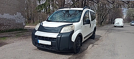 Дефлектор капота, мухобійка Fiat Fiorino 2007- (TAN24)