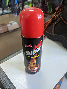 Газовий картридж Jet Super 100 мл, бутан, балон газовий для запальничок, високоякісний, легкий, зручний у використанні