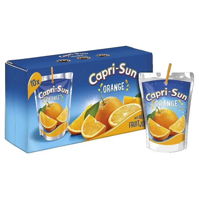 Сік дитячий Капрізон Capri-Sun Orange 200 мл (40 шт./4уп) Німеччина