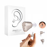 УНИВЕРСАЛЬНИЙ СЛУХОВИЙ АПАРАТ MEDICA+ SOUND CONTROL 14 ( на аккумуляторе), фото 4