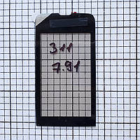 Тачскрін Nokia Asha 311 сенсор для телефона чорний