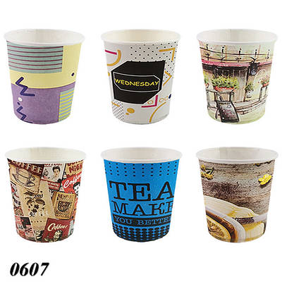Стакан паперовий одноразовий з Малюнком 110 мл (50шт)