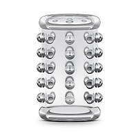 Насадка на член прозорого коліру 02 Blush COCK SLEEVE Кайф