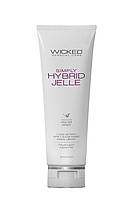 Лубрикант на водно силіконовій основі Wicked sensual care Simply hybrid jelle 120 мл Кайф