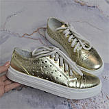 Шкіряні кеди37, 38, 39, 40р, фото 5