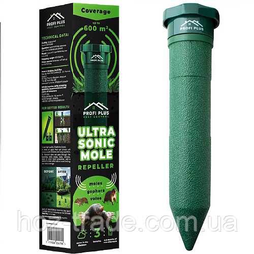 Купить Электронный отпугиватель кротов Profi Plus Ultra Sonic Pest ...