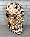 Тактичний рюкзак із регулюванням розміру 140 л (85*50*35 см) 7780/Армійський баул, фото 4