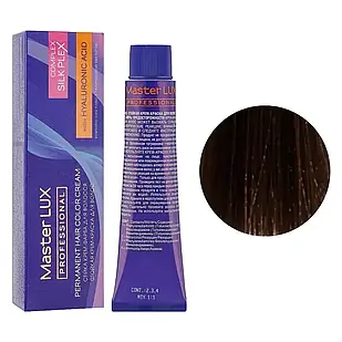 Крем-фарба для волосся Master LUX professional 60 мл. 5.00 свiтлий шатен натуральний для сивини
