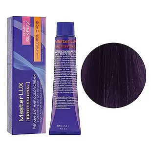 Крем-фарба для волосся Master LUX professional 60 мл. 5.6 свiтлий шатен фiолетовий
