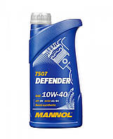 Моторне масло Mannol 7507 DEFENDER 10W-40 1л напівсинтетичне.