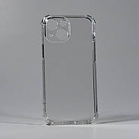 Противоударный чехол для Iphone 13 mini TPU Transparent Shockproof Full Camera 1.5mm